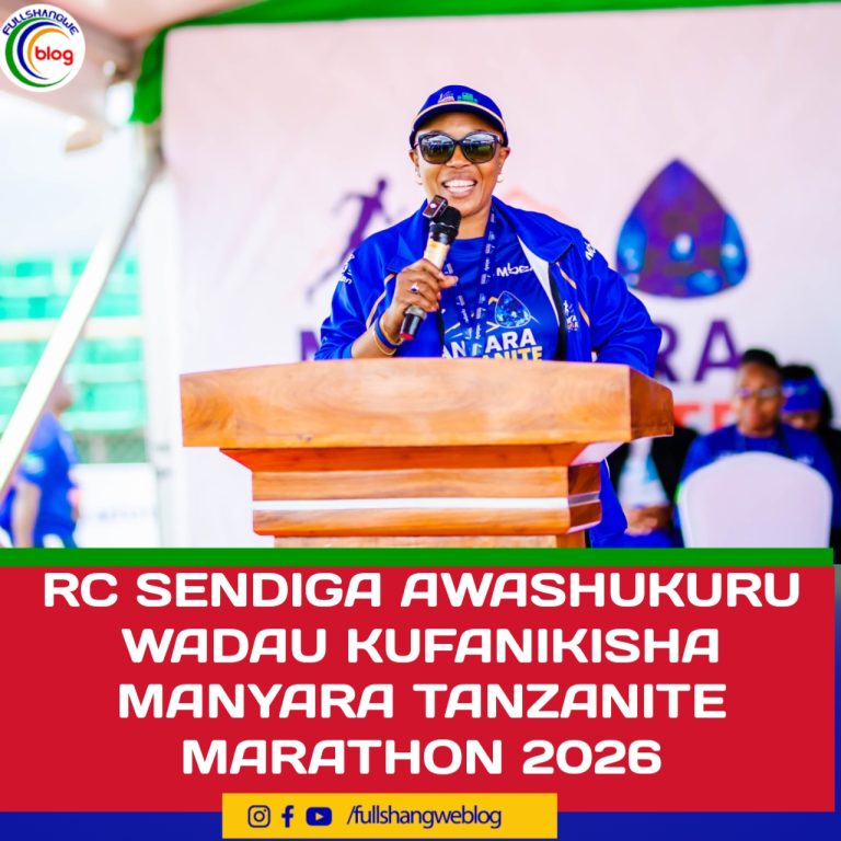 RC SENDIGA AWASHUKURU WADAU KUFANIKISHA MANYARA TANZANITE MARATHON 2026