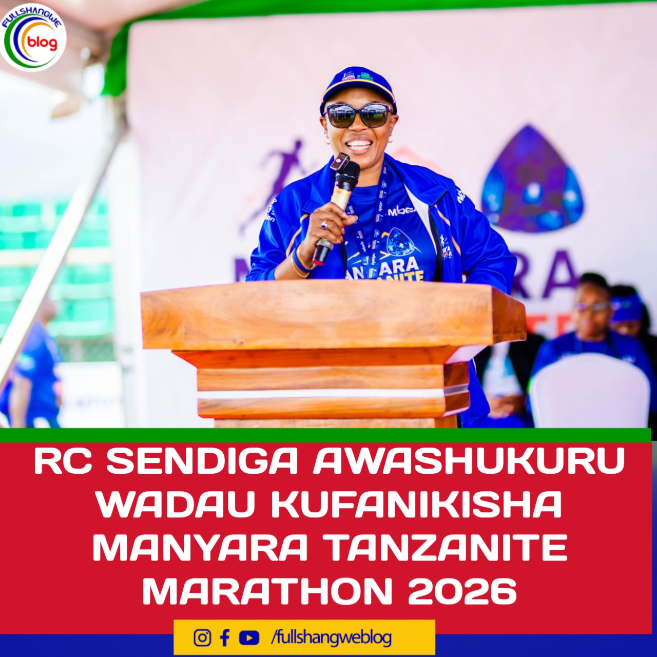 RC SENDIGA AWASHUKURU WADAU KUFANIKISHA MANYARA TANZANITE MARATHON 2026