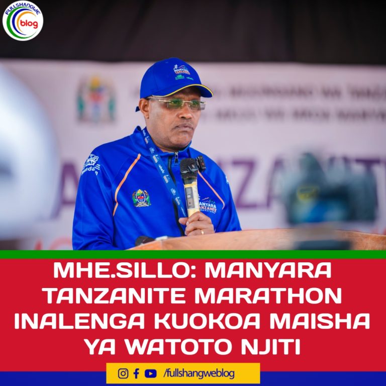 MHE.SILLO: MANYARA TANZANITE MARATHON YALENGA KUOKOA MAISHA YA WATOTO NJITI