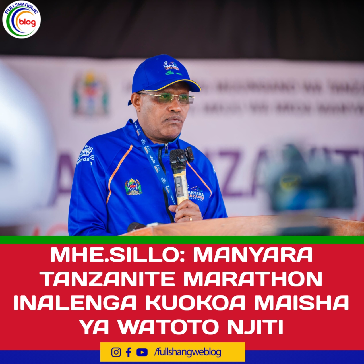 MHE.SILLO: MANYARA TANZANITE MARATHON YALENGA KUOKOA MAISHA YA WATOTO NJITI