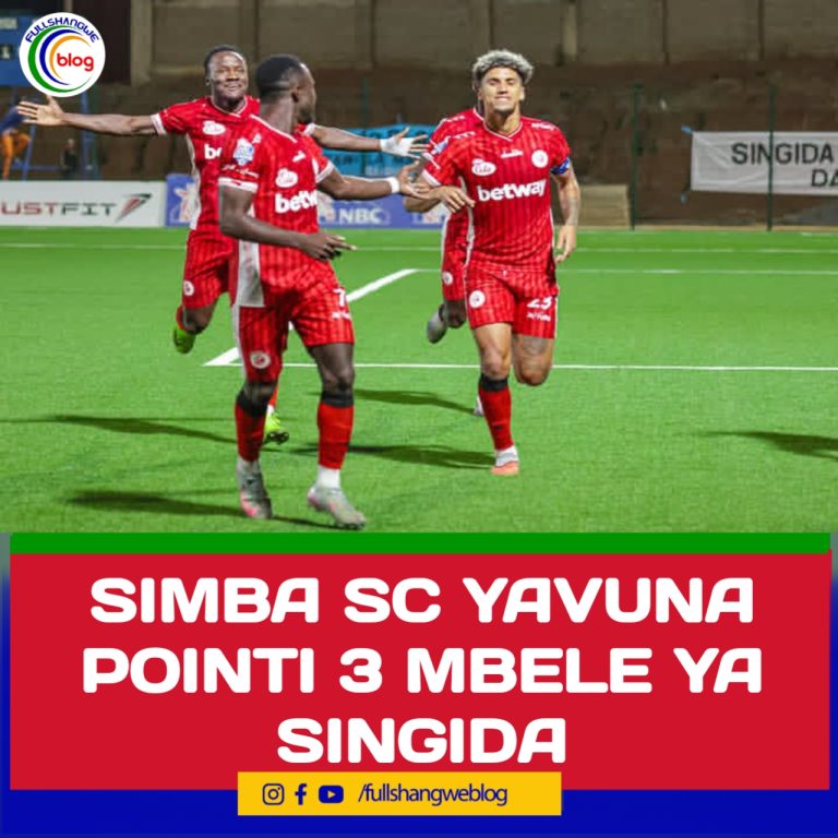 SIMBA SC YAVUNA POINTI 3 MBELE YA SINGIDA