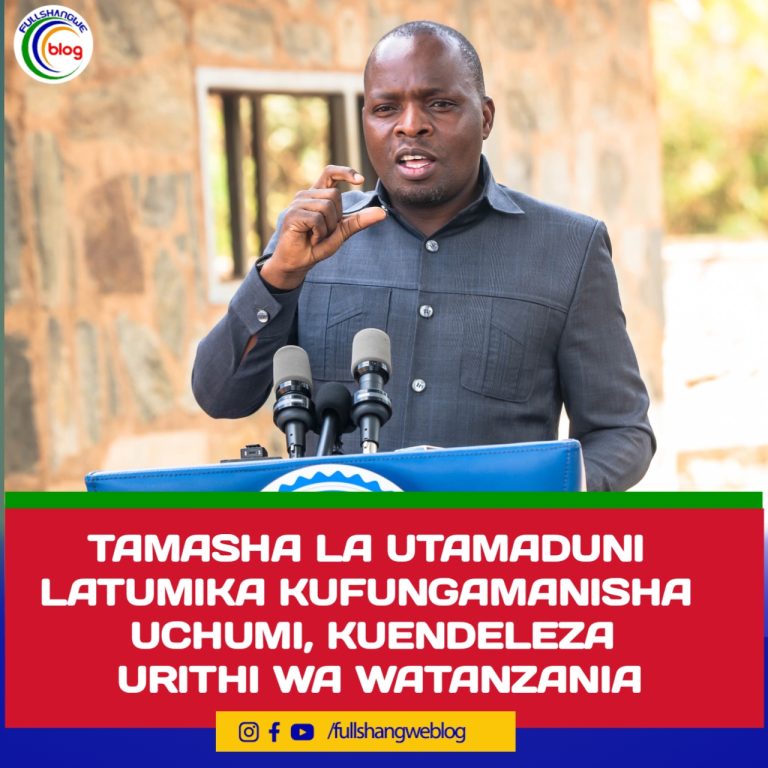 TAMASHA LA UTAMADUNI LATUMIKA KUFUNGAMANISHA UCHUMI, KUENDELEZA URITHI WA WATANZANIA
