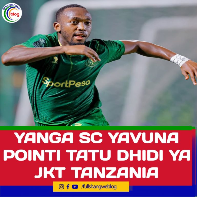 YANGA SC YAVUNA POINTI TATU DHIDI YA JKT TANZANIA