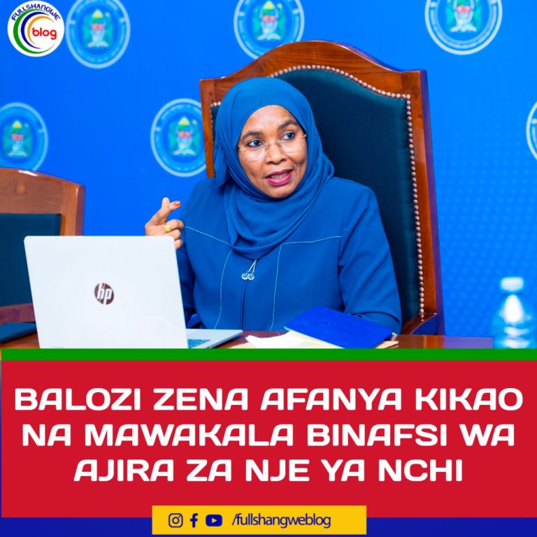 BALOZI ZENA AFANYA KIKAO NA MAWAKALA BINAFSI WA AJIRA ZA NJE YA NCHI