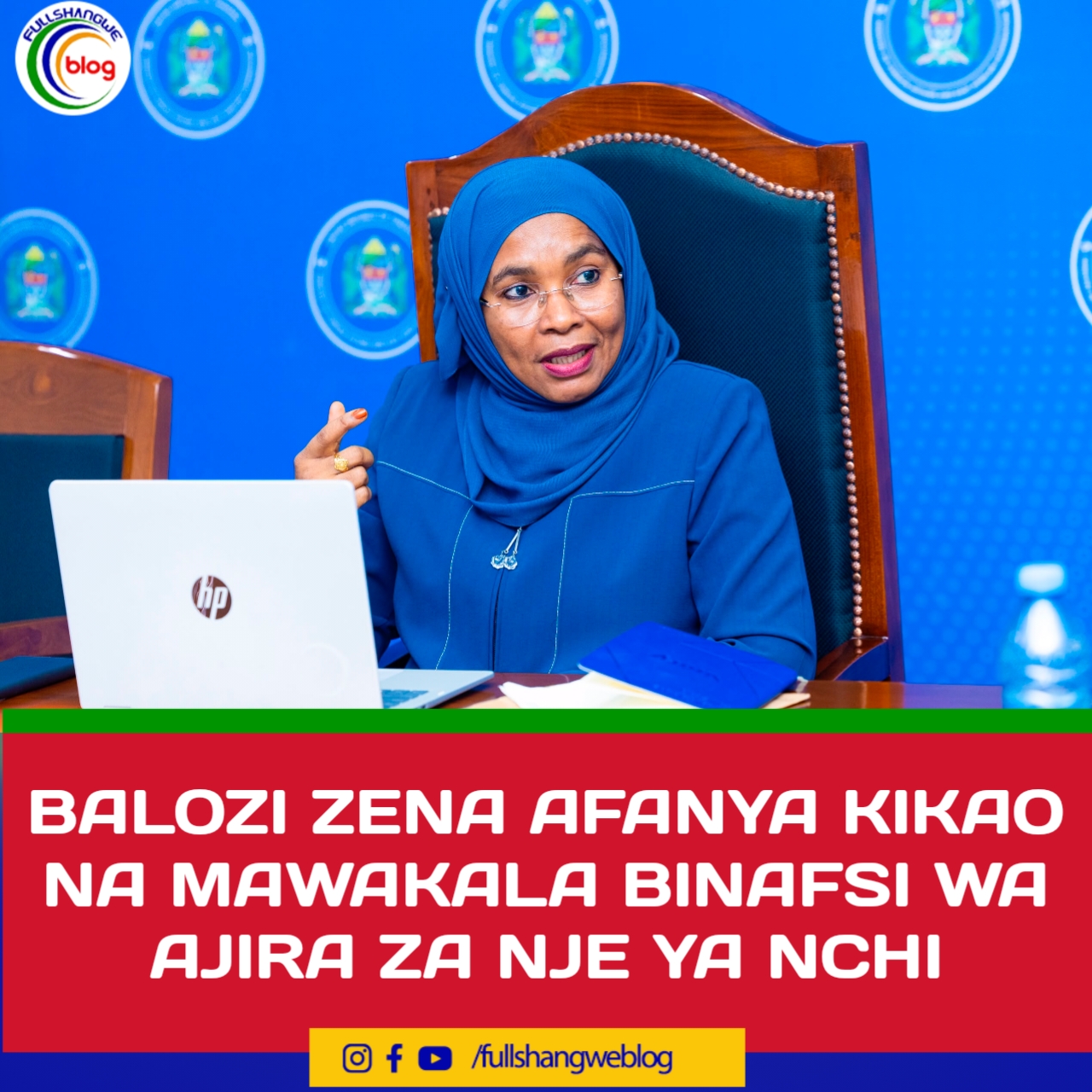BALOZI ZENA AFANYA KIKAO NA MAWAKALA BINAFSI WA AJIRA ZA NJE YA NCHI