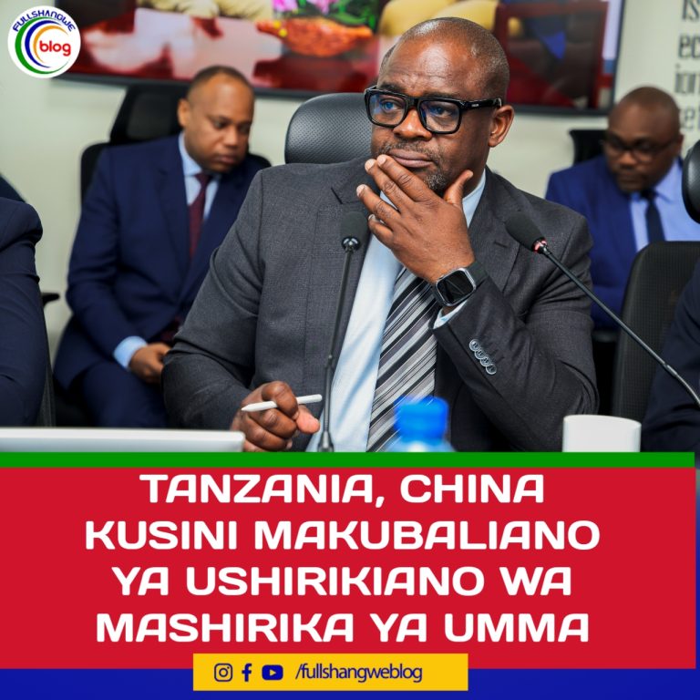 TANZANIA, CHINA KUSINI MAKUBALIANO YA USHIRIKIANO WA MASHIRIKA YA UMMA