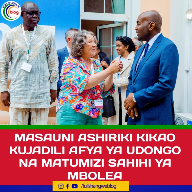 MASAUNI ASHIRIKI KIKAO KUJADILI AFYA YA UDONGO NA MATUMIZI SAHIHI YA MBOLEA
