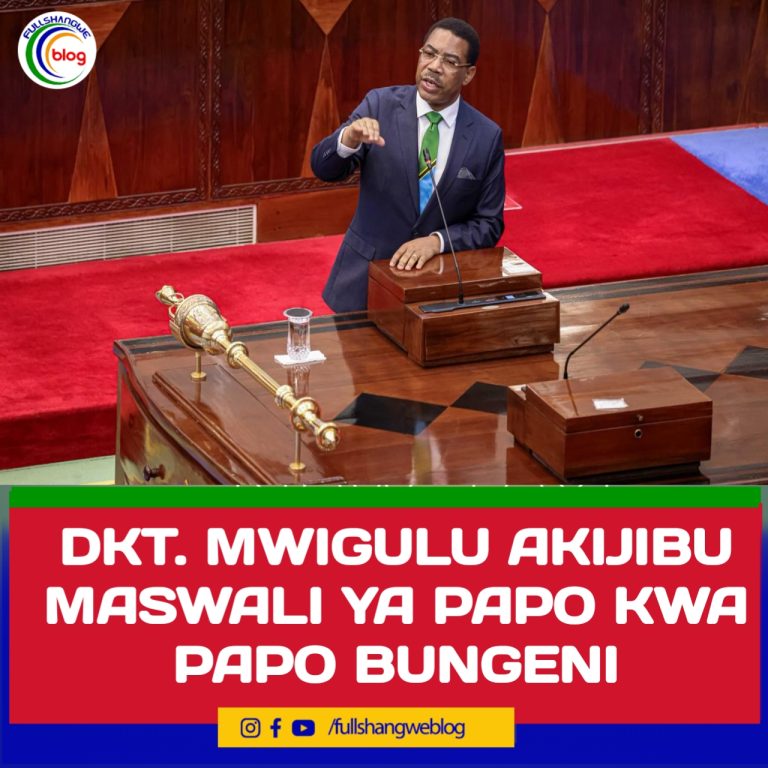 DKT. MWIGULU AKIJIBU MASWALI YA PAPO KWA PAPO BUNGENI