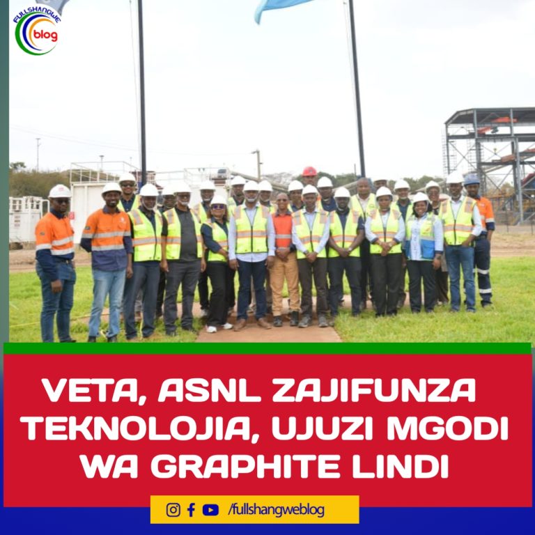 VETA, ASNL ZAJIFUNZA TEKNOLOJIA, UJUZI MGODI WA GRAPHITE LINDI