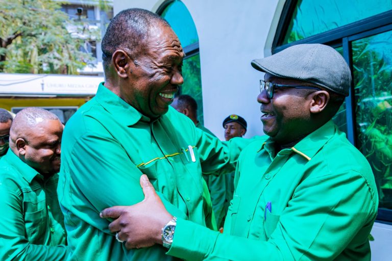NAIBU KATIBU MKUU CCM BARA AGGREY MWANRI AKABIDHIWA OFISI LUMUMBA