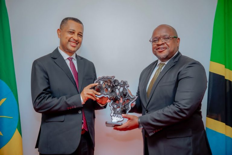 NAIBU WAZIRI MAGHEMBE AMUAGA BALOZI WA ETHIOPIA
