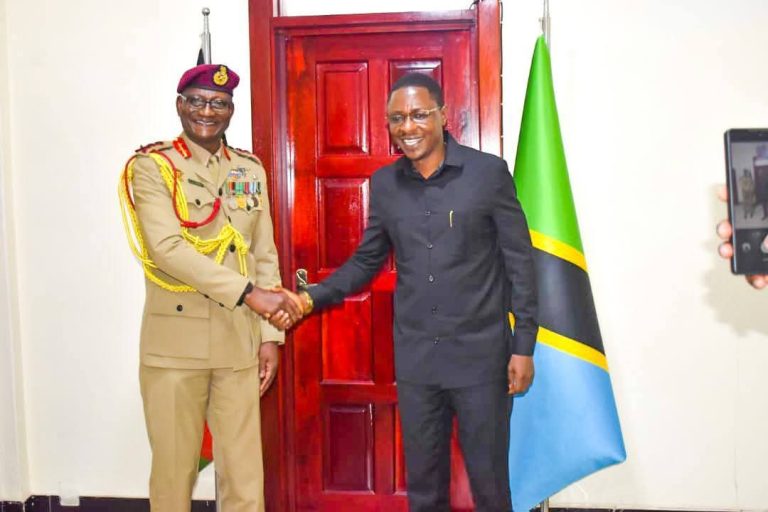 WAZIRI WA ULINZI NA JESHI LA KUJENGA TAIFA AKUTANA NA KUFANYA MAZUNGUMZO NA MKUU WA MAJESHI WA MALAWI 