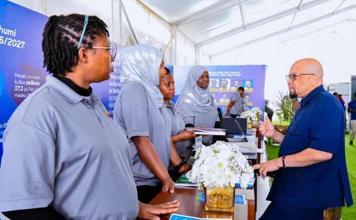 WATUMISHI WA WIZARA YA FEDHA WATAKIWA KUZINGATIA WELEDI NA MAADILI KATIKA UTOAJI WA HUDUMA NANENANE