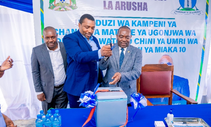 RAS ARUSHA AZINDUA ZOEZI LA UTOAJI CHANJO YA POLIO MKOA WA ARUSHA