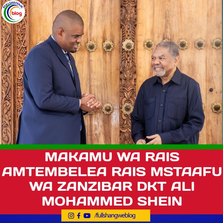 MAKAMU WA RAIS AMTEMBELEA RAIS MSTAAFU WA ZANZIBAR DKT ALI MOHAMMED SHEIN