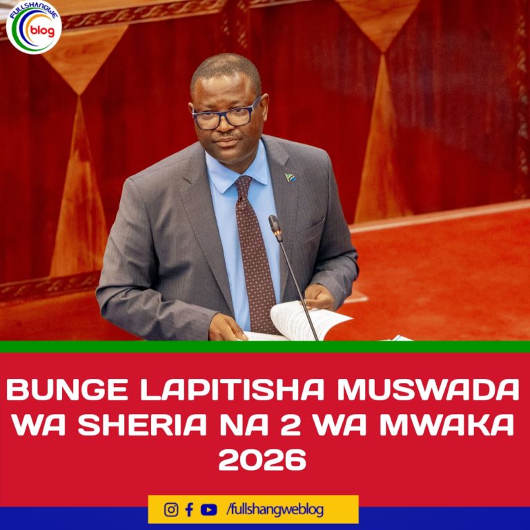 BUNGE LAPITISHA MUSWADA WA SHERIA NA 2 WA MWAKA 2026