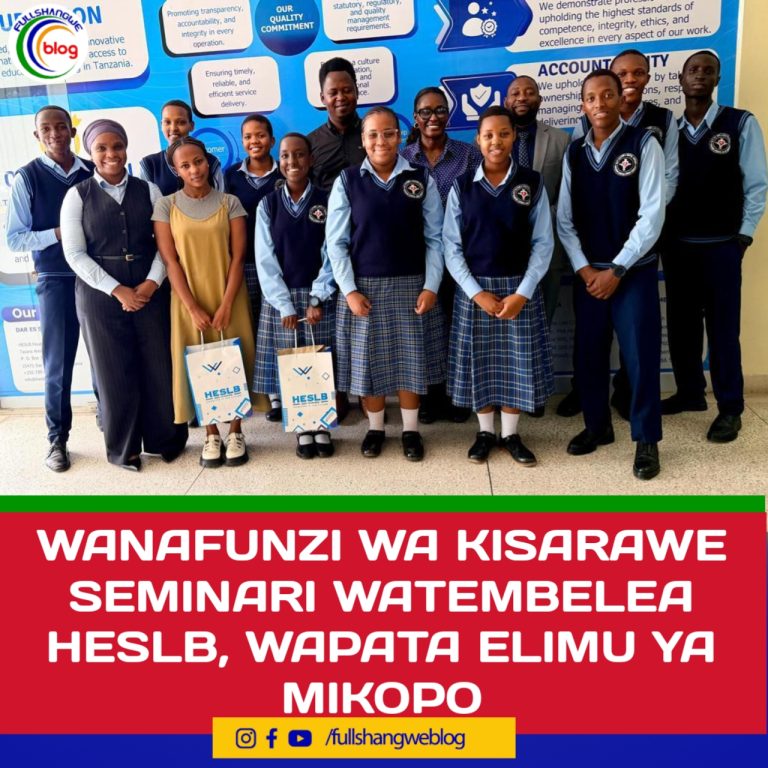 WANAFUNZI WA KISARAWE SEMINARI WATEMBELEA HESLB, WAPATA ELIMU YA MIKOPO