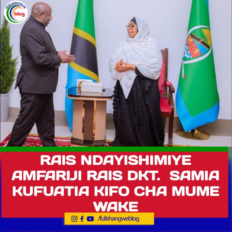 RAIS NDAYISHIMIYE AMFARIJI RAIS DKT.  SAMIA KUFUATIA KIFO CHA MUME WAKE