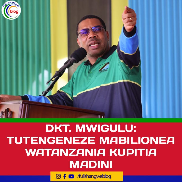 DKT. MWIGULU: TUTENGENEZE MABILIONEA WATANZANIA KUPITIA MADINI