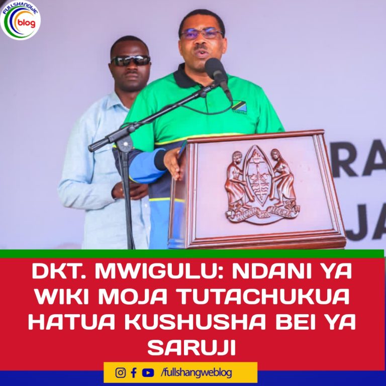 DKT. MWIGULU: NDANI YA WIKI MOJA TUTACHUKUA HATUA KUSHUSHA BEI YA SARUJI