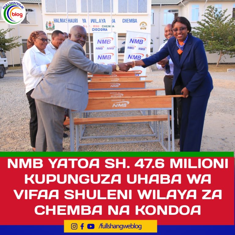 NMB YATOA SH. 47.6 MILIONI KUPUNGUZA UHABA WA VIFAA SHULENI WILAYA ZA CHEMBA NA KONDOA