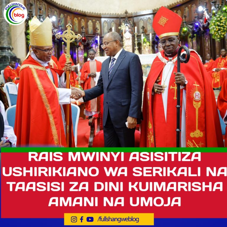 RAIS MWINYI ASISITIZA USHIRIKIANO WA SERIKALI NA TAASISI ZA DINI KUIMARISHA AMANI NA UMOJA
