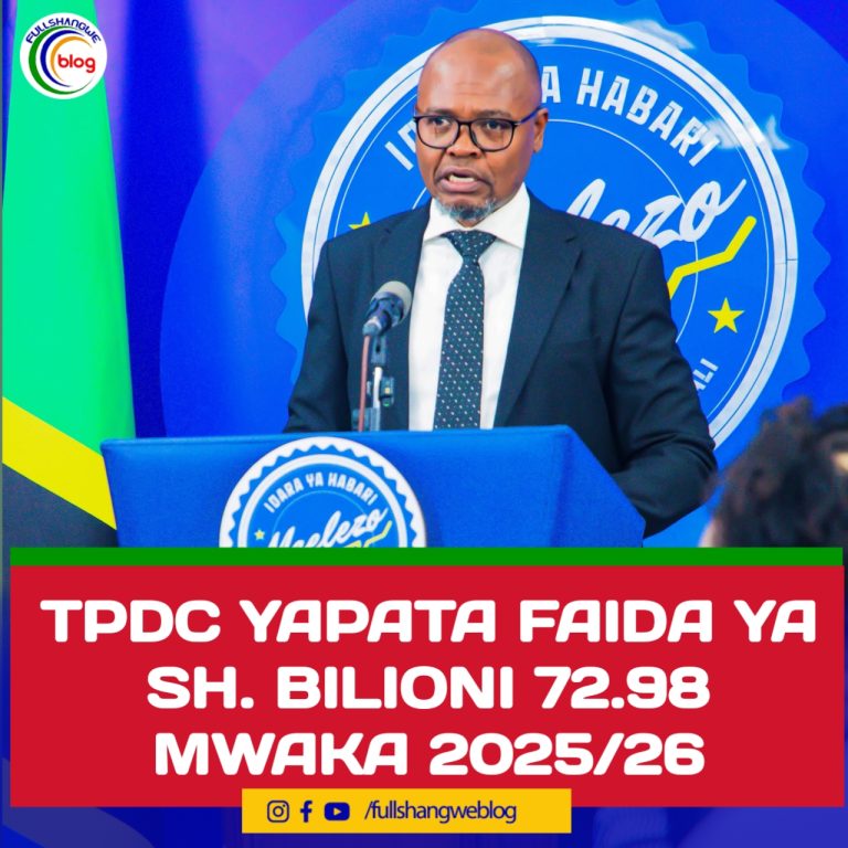 TPDC YAPATA FAIDA YA SH. BILIONI 72.98 MWAKA 2025/26