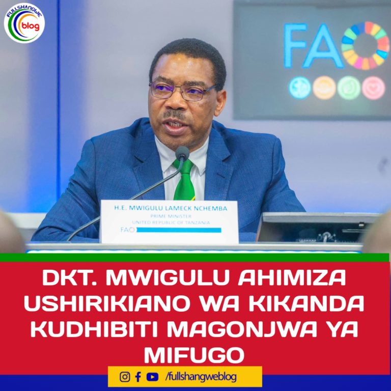 DKT. MWIGULU AHIMIZA USHIRIKIANO WA KIKANDA KUDHIBITI MAGONJWA YA MIFUGO