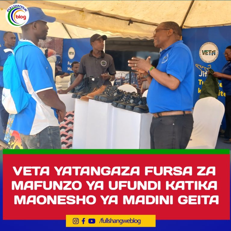 VETA YATANGAZA FURSA ZA MAFUNZO YA UFUNDI KATIKA MAONESHO YA MADINI GEITA