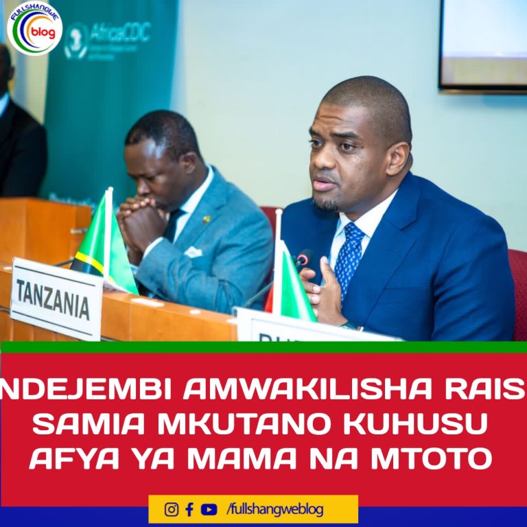 NDEJEMBI AMWAKILISHA RAIS SAMIA MKUTANONI KUHUSU AFYA YA MAMA NA MTOTO