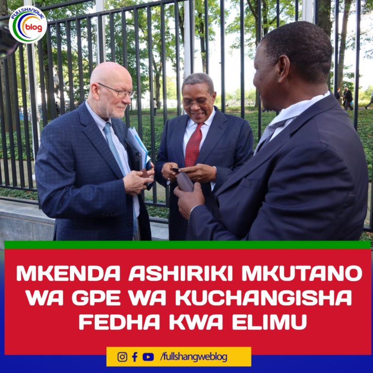 MKENDA ASHIRIKI MKUTANO WA GPE WA KUCHANGISHA FEDHA KWA ELIMU