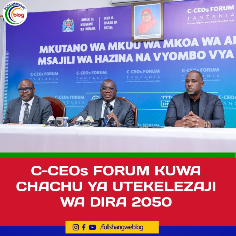 C-CEOs FORUM KUWA CHACHU YA UTEKELEZAJI WA DIRA 2050