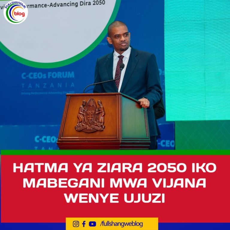 HATMA YA ZIARA 2050 IKO MABEGANI MWA VIJANA WENYE UJUZI
