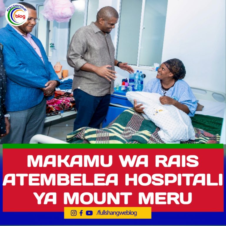 MAKAMU WA RAIS ATEMBELEA HOSPITALI YA MOUNT MERU