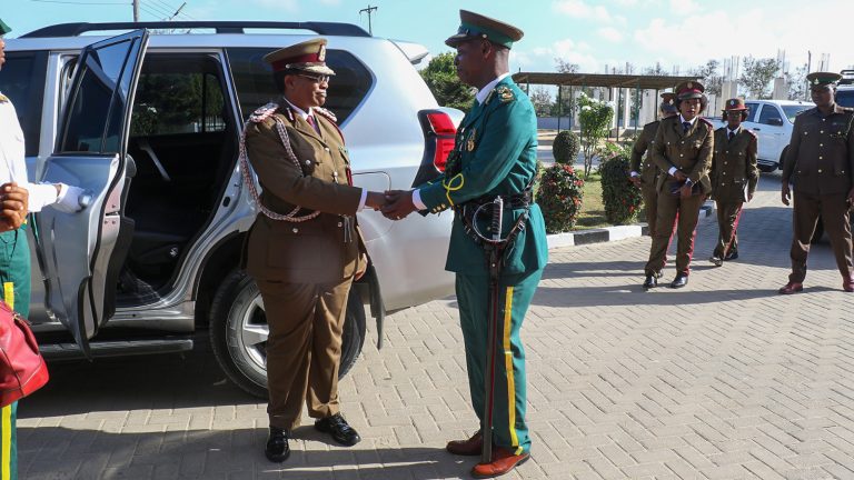 KAMISHNA WA MAGEREZA MALAWI AWASILI TCTA KUSHIRIKI HAFLA YA KUFUNGA MAFUNZO