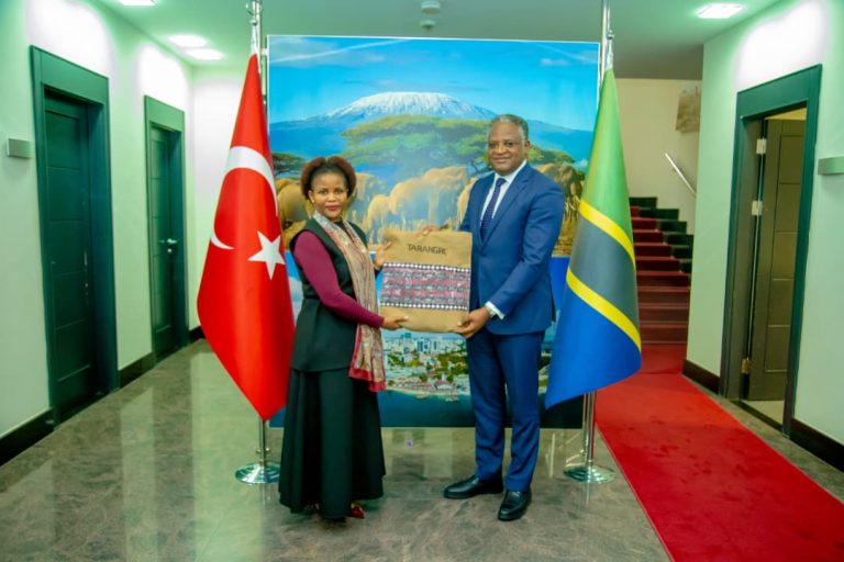 DKT. YONAZI ATEMBELEA UBALOZI WA TANZANIA NCHINI UTURUKI