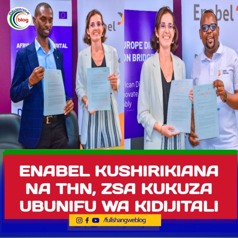 ENABEL KUSHIRIKIANA NA THN, ZSA KUKUZA UBUNIFU WA KIDIJITALI
