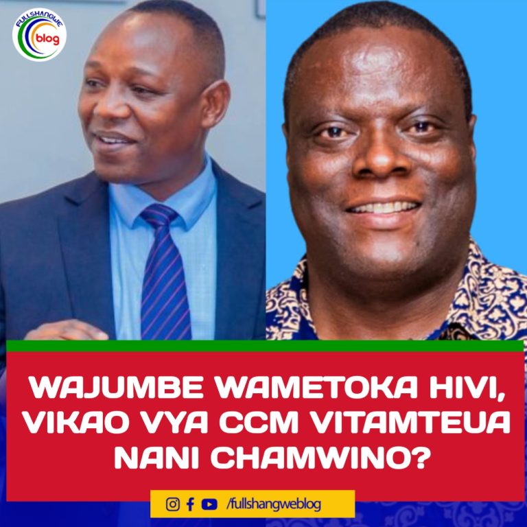 WAJUMBE WAMETOKA HIVI, VIKAO VYA CCM VITAMTEUA NANI CHAMWINO?
