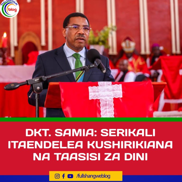 DKT. SAMIA: SERIKALI ITAENDELEA KUSHIRIKIANA NA TAASISI ZA DINI