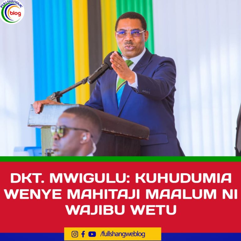 DKT. MWIGULU: KUHUDUMIA WENYE MAHITAJI MAALUM NI WAJIBU WETU