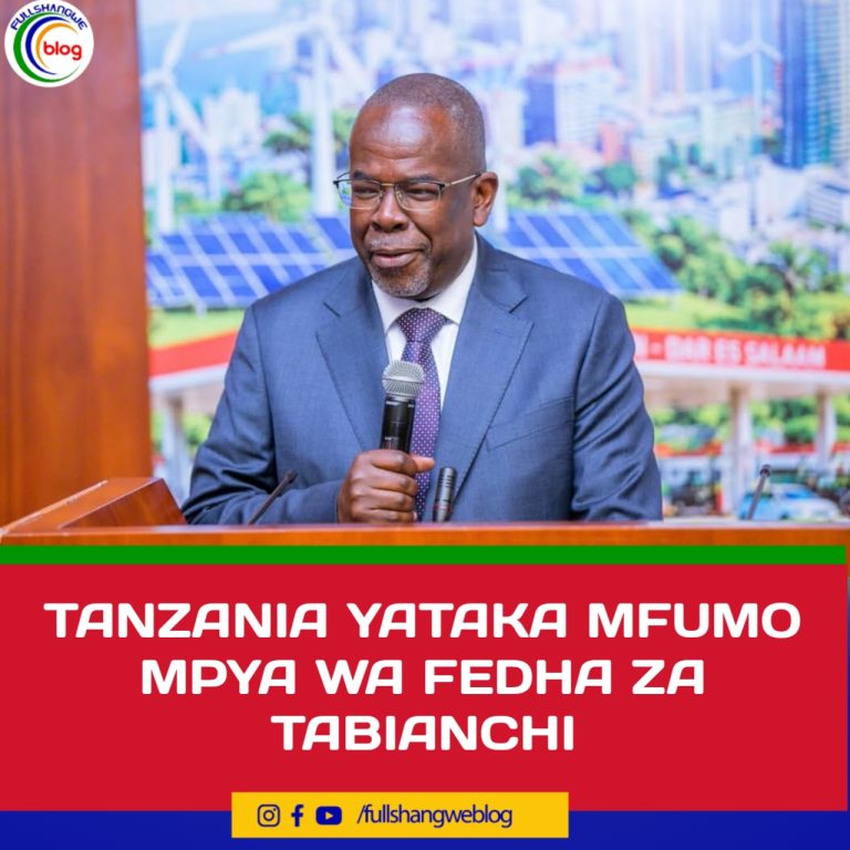 TANZANIA YATAKA MFUMO MPYA WA FEDHA ZA TABIANCHI