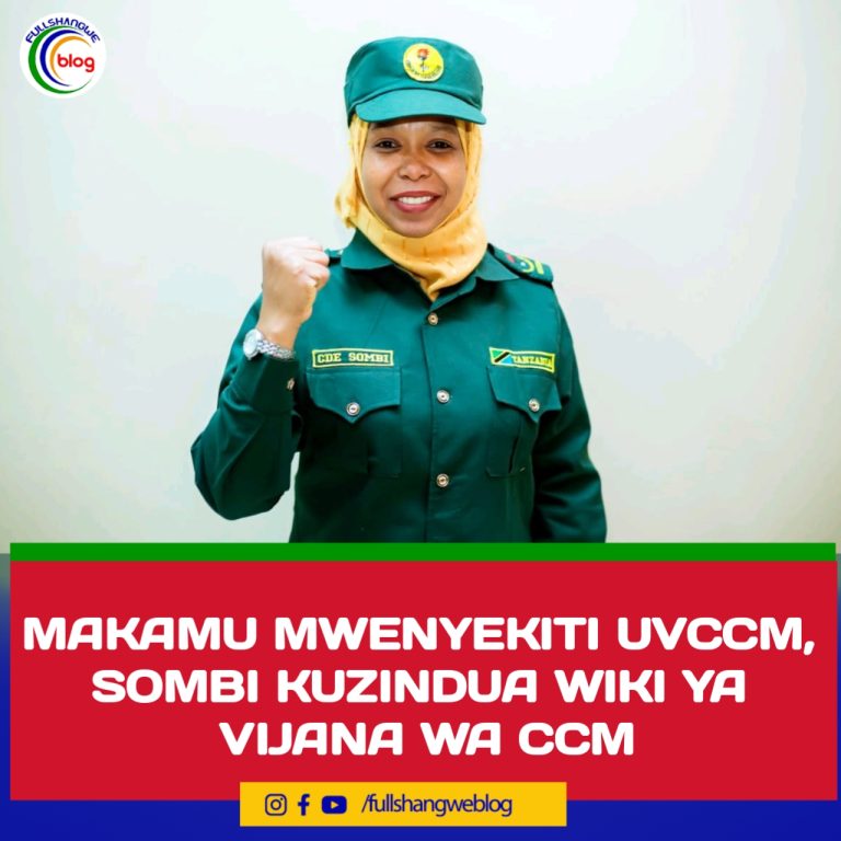 MAKAMU MWENYEKITI UVCCM, SOMBI KUZINDUA WIKI YA VIJANA WA CCM