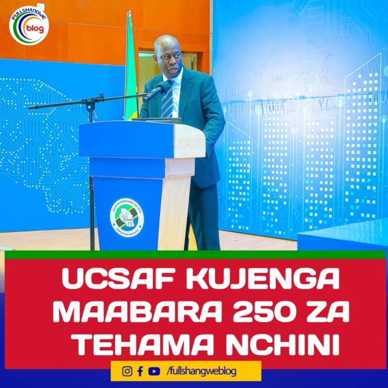 UCSAF KUJENGA MAABARA 250 ZA TEHAMA NCHINI