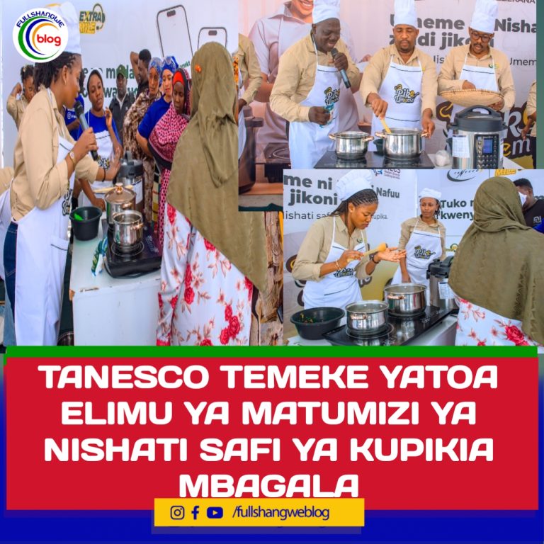 TANESCO TEMEKE YATOA ELIMU YA MATUMIZI YA NISHATI SAFI YA KUPIKIA MBAGALA