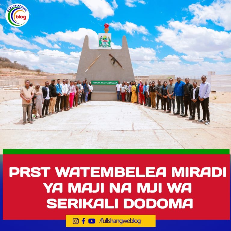 PRST WATEMBELEA MIRADI YA MAJI NA MJI WA SERIKALI DODOMA
