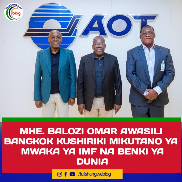 MHE. BALOZI OMAR AWASILI BANGKOK KUSHIRIKI MIKUTANO YA MWAKA YA IMF NA BENKI YA DUNIA