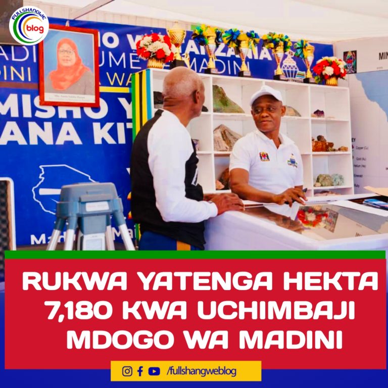 RUKWA YATENGA HEKTA 7,180 KWA UCHIMBAJI MDOGO WA MADINI