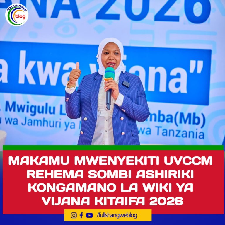 MAKAMU MWENYEKITI UVCCM REHEMA SOMBI ASHIRIKI KONGAMANO LA WIKI YA VIJANA KITAIFA 2026