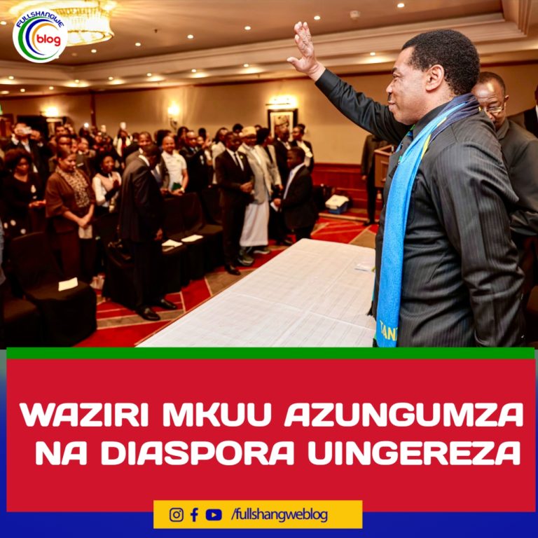 WAZIRI MKUU AZUNGUMZA NA DIASPORA UINGEREZA