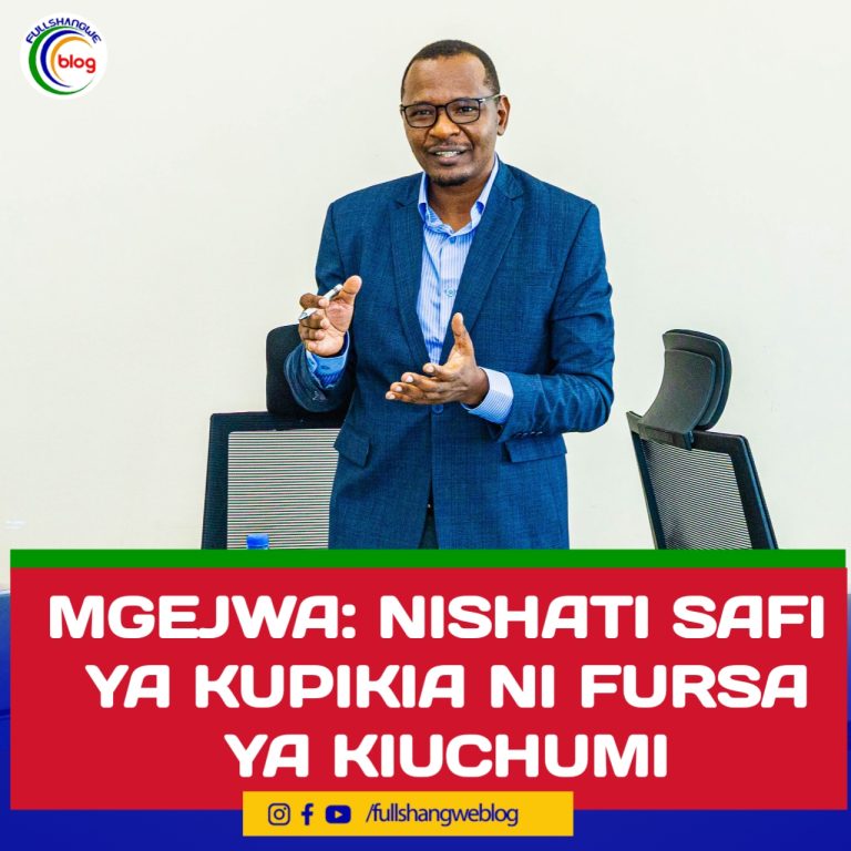 MGEJWA: NISHATI SAFI YA KUPIKIA NI FURSA YA KIUCHUMI